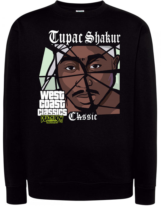 2Pac - Sudadera Cuello Redondo / Sweatshirt