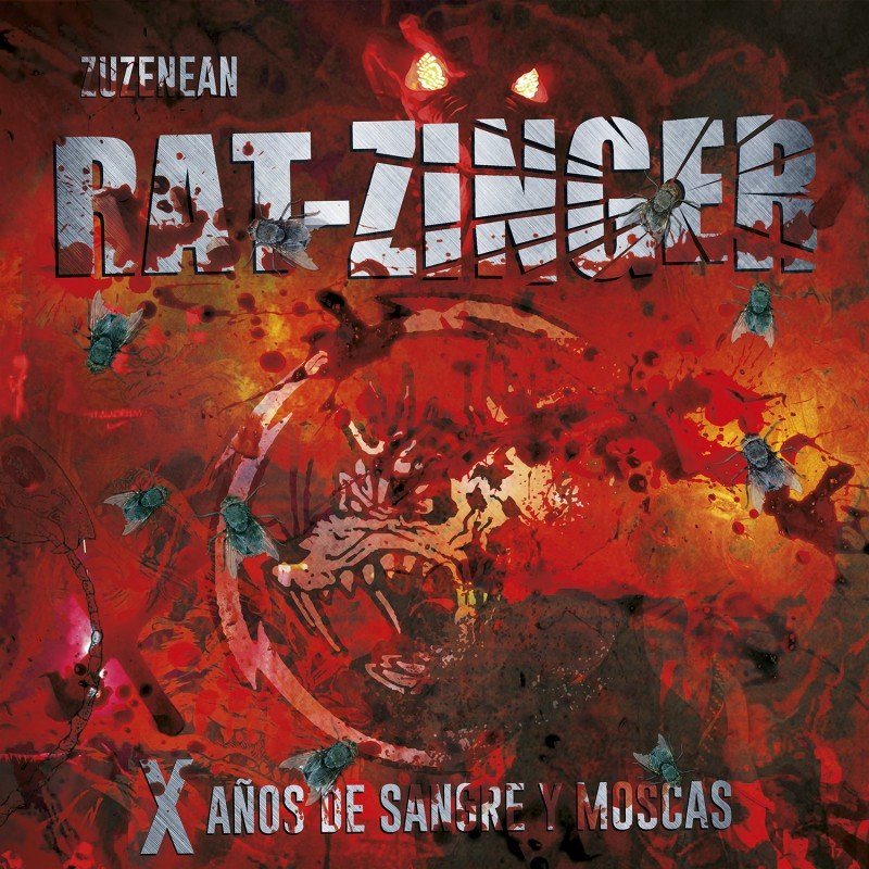 Rat-zinger - X Años de Sangre Y Moscas - Zuzenean - 2xLP + CD + DVD