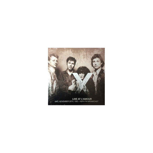 X - Live At L’Amour - NYC, November 26th, 1983 - KBFH FM Broadcast - 2xLP