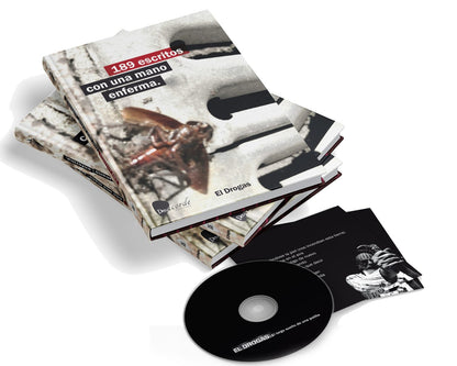 189 Escritos Con Una Mano Enferma - Enrique Villareal «El Drogas» - Libro + CD