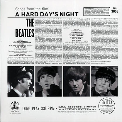 The Beatles - A Hard Day's Night - LP