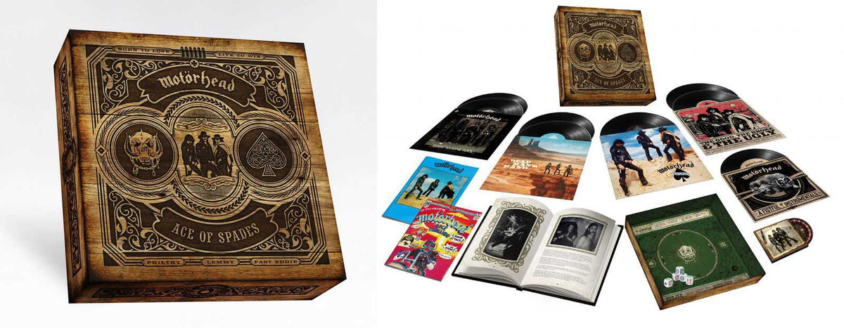 Motorhead - Ace of Spades - 7xLP + DVD + Libro - Box Set