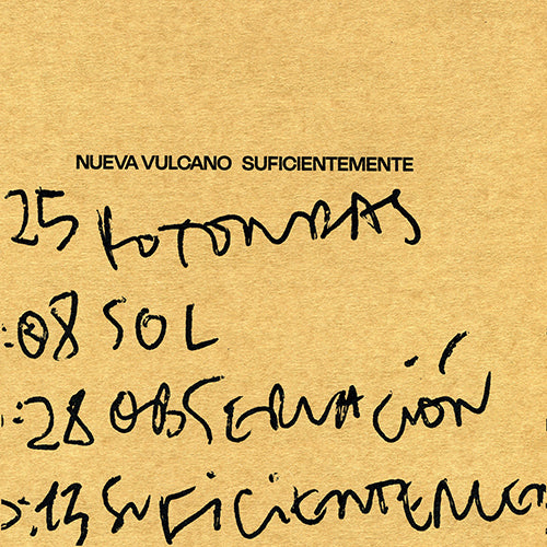 Nueva Vulcano - Suficientemente - 7"