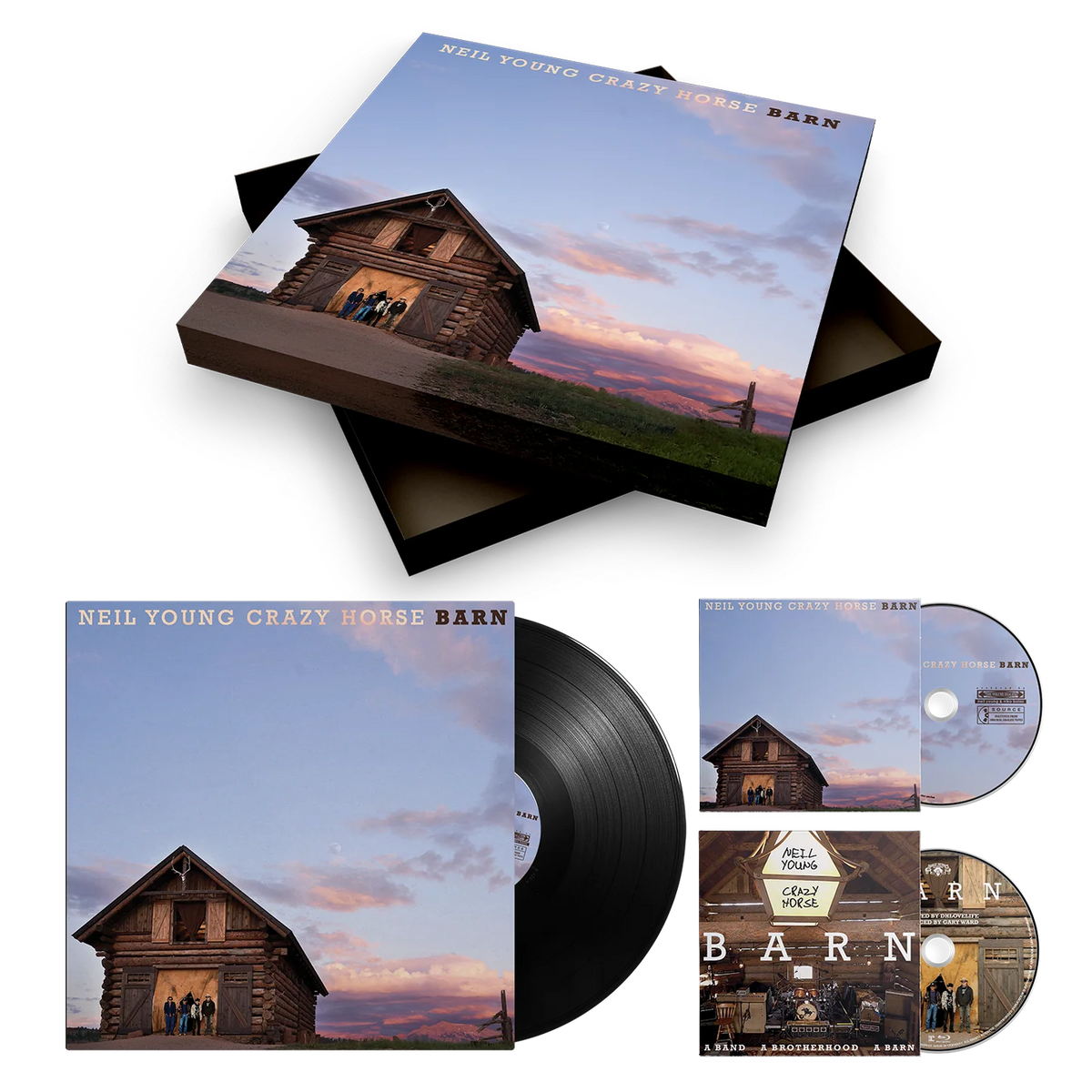 Neil Young & Crazy Horse - Barn - LP + CD + Blu-ray - Box Set