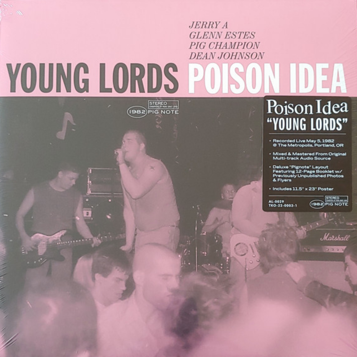 Poison Idea - Young Lords: Live At The Metropolis, 1982 - 2xLP