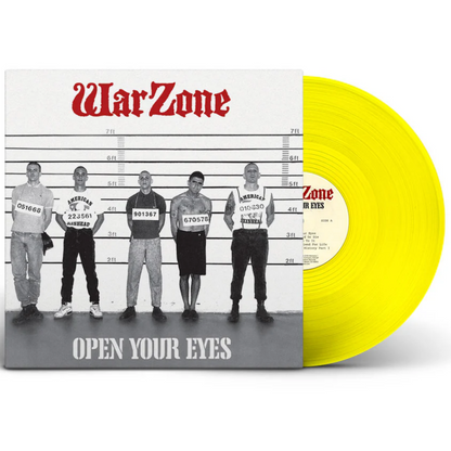 Warzone - Open your eyes - LP - Color