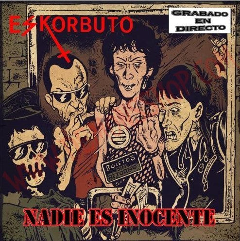 Eskorbuto - Nadie Es Inocente - Grabado En Directo - LP