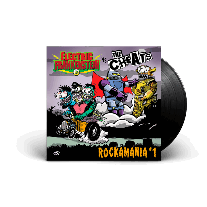 Electric Frankenstein vs The Cheats - Rockamania 1 - LP