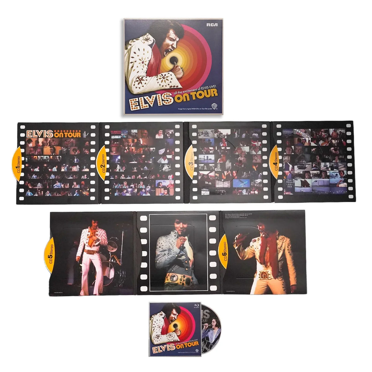 Elvis Presley - Elvis on Tour - 6xCD + Blu-ray + Libro