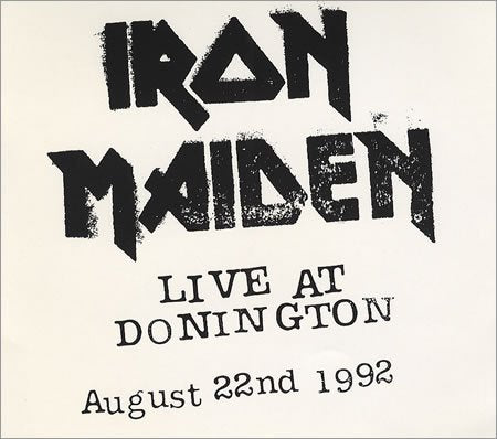 Iron Maiden - Live at Donington 1992 - 2xCD - CDs Muy Buen Estado / Portada Muy Buen Estado (VG+/VG+)