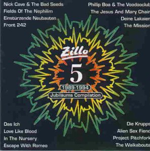 Various Artists - 5 Years Of Zillo - Jubiläums-Compilation (1989-1994) - CD - CD Muy Buen Estado / Portada Muy Buen Estado (VG+/VG+)