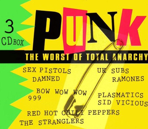 Various Artists - Punk - The Worst Of Total Anarchy - CD - CD Muy Buen Estado / Portada Muy Buen Estado (VG+/VG+)