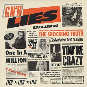 Guns N' Roses - G n' R lies (1986) - CD - CD Muy Buen Estado / Portada Muy Buen Estado (VG+/VG+)