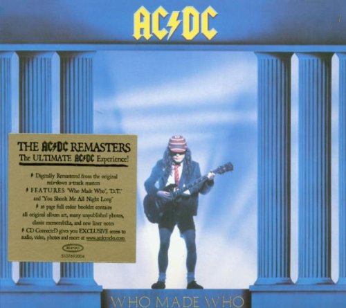 AC/DC - Who Made Who (Special Edition Digipack) - CD - CD Muy Buen Estado / Portada Muy Buen Estado (VG+/VG+)