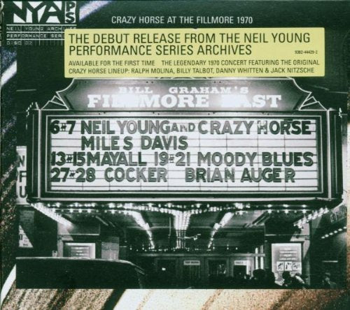 Neil Young & Crazy Horse - Live at the Fillmore East 1970 - CD - CD Muy Buen Estado / Portada Muy Buen Estado (VG+/VG+)