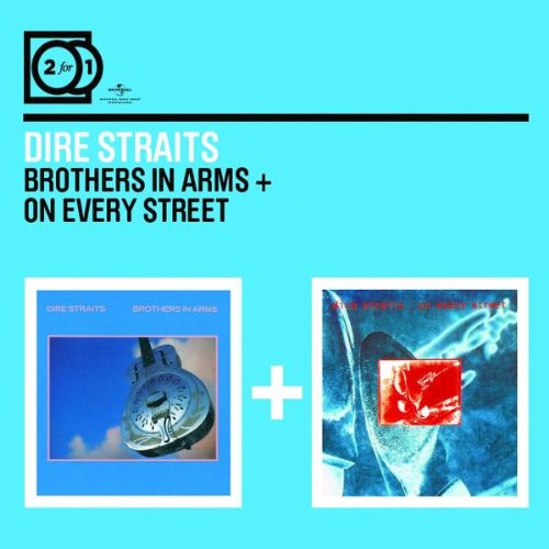 Dire Straits - 2 for 1: Brothers in Arms/on Every Street - 2xCD - CDs Muy Buen Estado / Portada Muy Buen Estado (VG+/VG+)