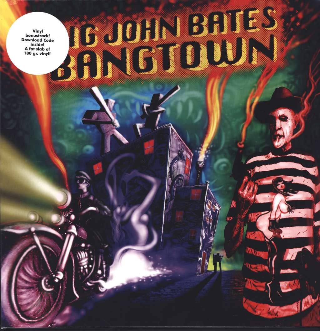 Big John Bates - Bangtown - LP - Vinilo Muy Buen Estado / Portada Muy Buen Estado (VG+/VG+)