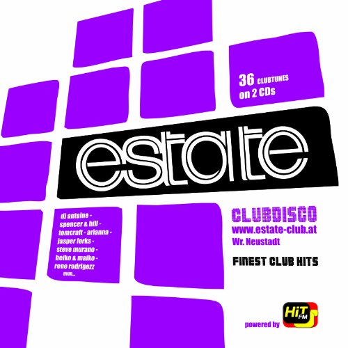 Various Artists - Estate Club-Finest Club Hits - 2xCD - CDs Muy Buen Estado / Portada Muy Buen Estado (VG+/VG+)