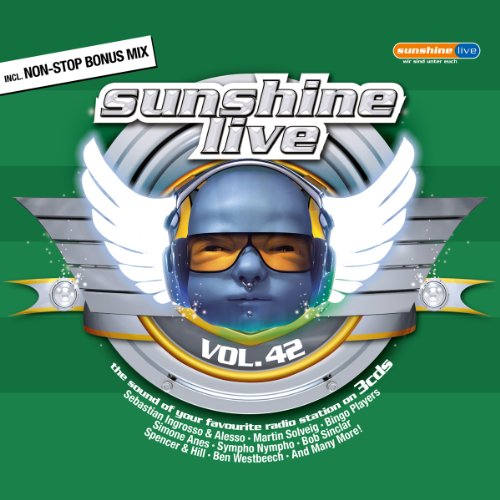 Various Artists - Sunshine Live Vol.42 - 3xCD - CDs Muy Buen Estado / Portada Muy Buen Estado (VG+/VG+)