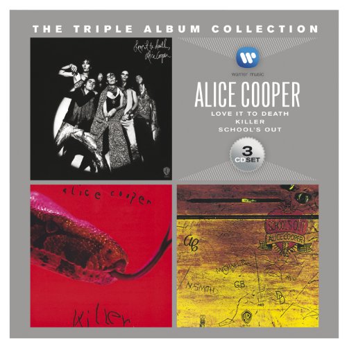 Alice Cooper - The Triple Album Collection - 3xCD - CDs Muy Buen Estado / Portada Muy Buen Estado (VG+/VG+)
