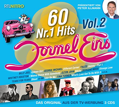Various Artists - Formel Eins - 60 Nr. 1 Hits Vol. 2 - 3xCD - Digipak - CDs Muy Buen Estado / Portada Muy Buen Estado (VG+/VG+)