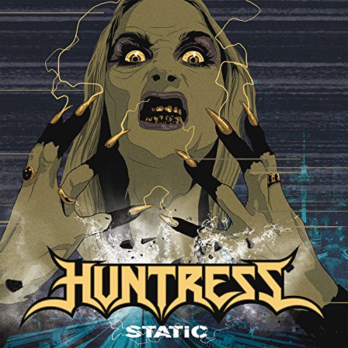 Huntress - Static (Limited First Edition) - CD - CD Muy Buen Estado / Portada Muy Buen Estado (VG+/VG+)