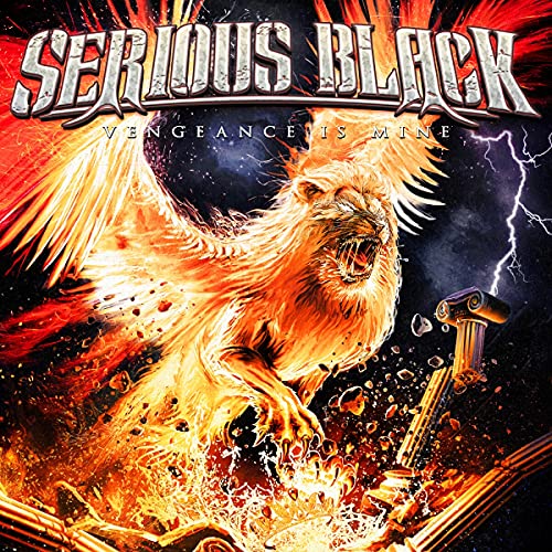Serious Black - Vengeance Is Mine (Digipak) - CD - CD Muy Buen Estado / Portada Muy Buen Estado (VG+/VG+)