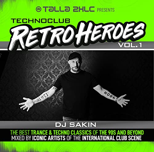 Various Artists - Talla 2XLC presents Techno Club Retroheroes Vol. 1 - CD - CD Muy Buen Estado / Portada Muy Buen Estado (VG+/VG+)