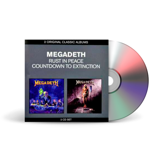 Megadeth - Rust in Peace/Countdown to Extinction - 2xCD