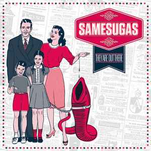 Samesugas - They Are Out There (LP, Album, Ltd, Tra + CD)