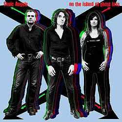 Sonic Angels - On The Island Of Ghost Love (LP, Album, Ltd)