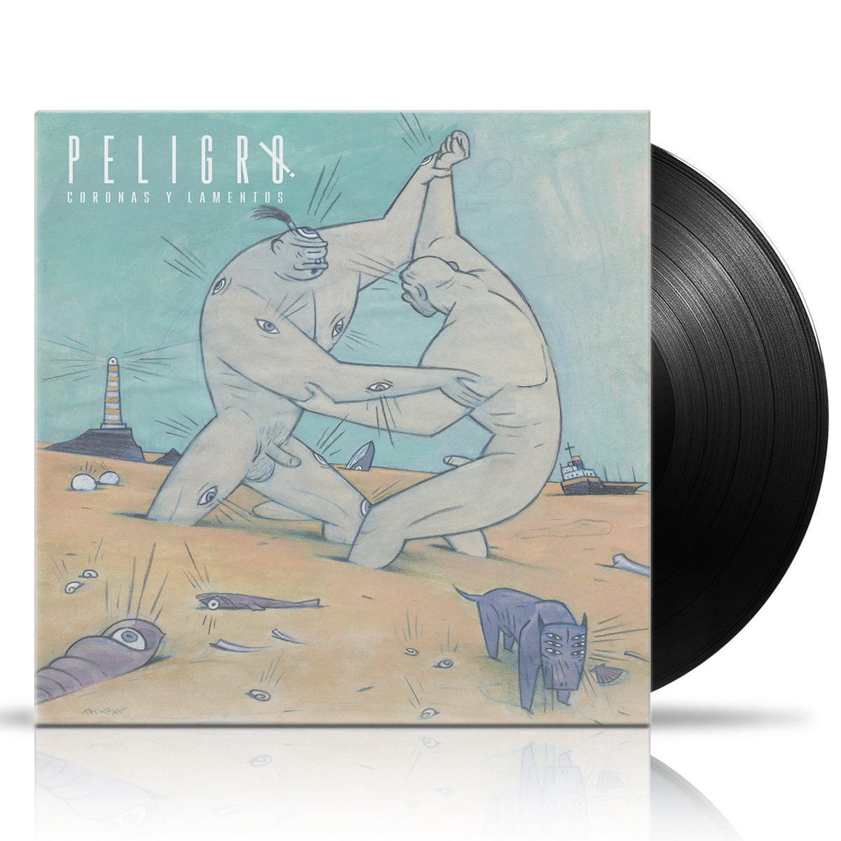 PELIGRO! - Coronas y Lamentos - LP