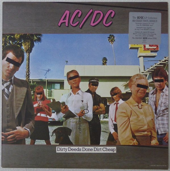 AC/DC - Dirty Deeds Done Dirt Cheap - LP
