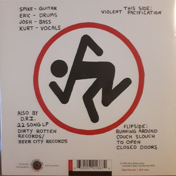 D.R.I. - Violent Pacification - 7"