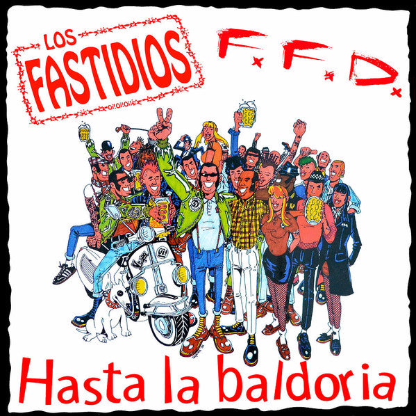 Los Fastidios - Hasta La Baldoria - LP - Color