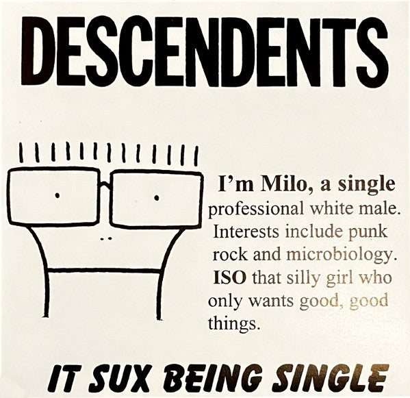 Descendents - It Sux Being Single - 7"