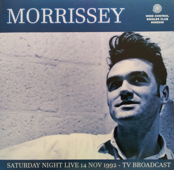Morrissey - Saturday Night Live 14 Nov 1992 – TV Broadcast - 7"