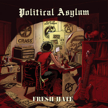 Political Asylum - Fresh Hate - LP
