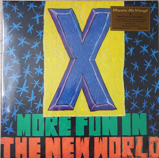 X - More Fun In The New World - LP - Color
