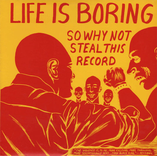 Various Artists - Life Is Boring, So Why Not Steal This Record - LP