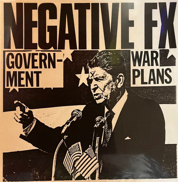 Negative Fx - Government War Plans 1982 Demos - LP