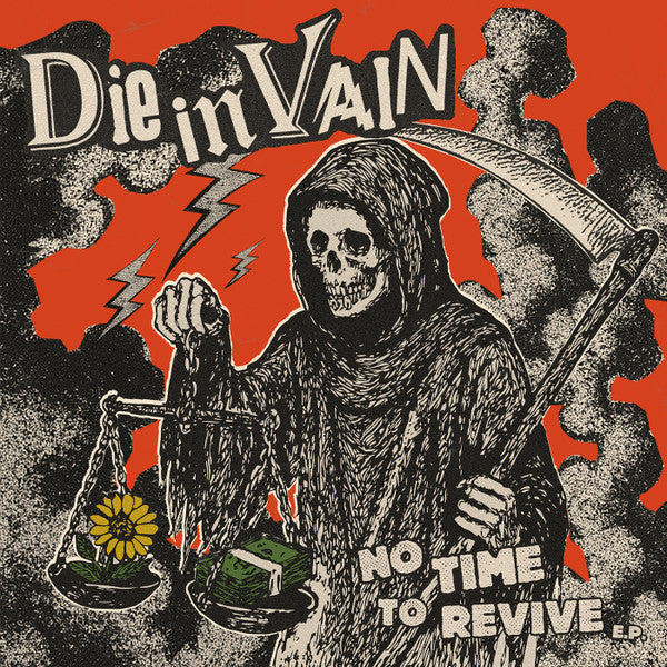 In Vain - No Time To Revive E.P. - 7"