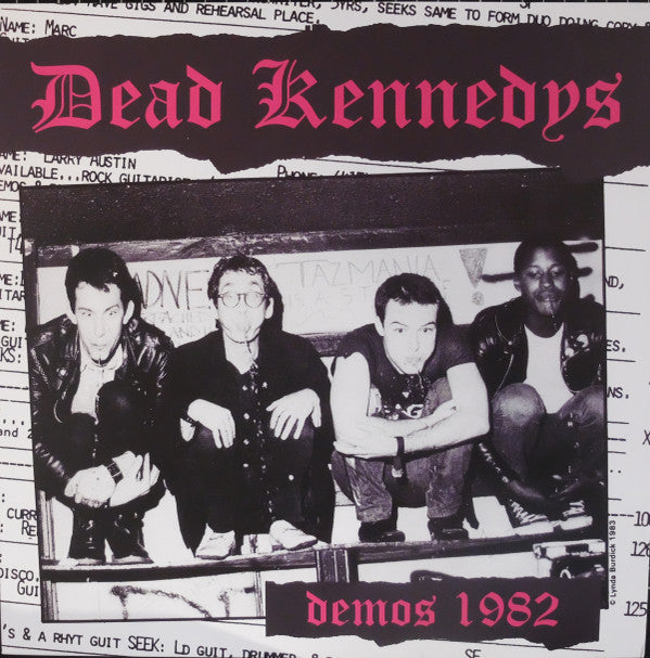 Dead Kennedys - Demos 1982 - LP