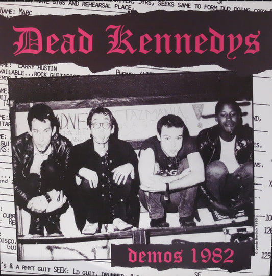 Dead Kennedys - Demos 1982 - LP