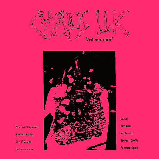 Chaos UK - Just Mere Slaves - LP
