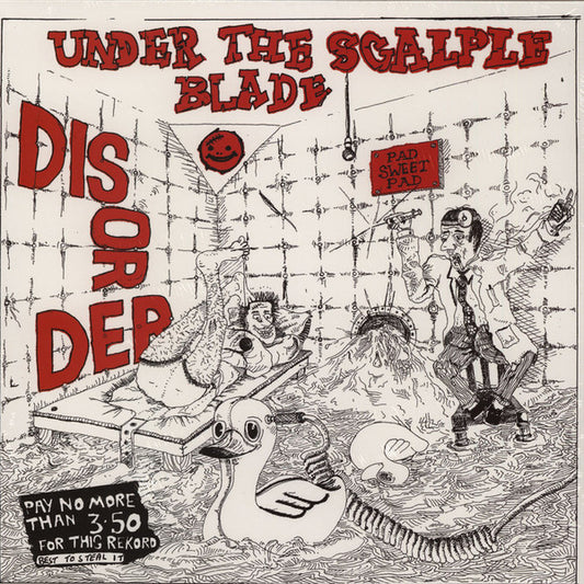 Disorder - Under The Scalpel Blade - LP - Color