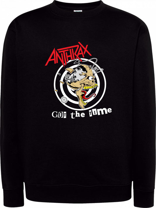 Anthrax - Sudadera Cuello Redondo / Sweatshirt