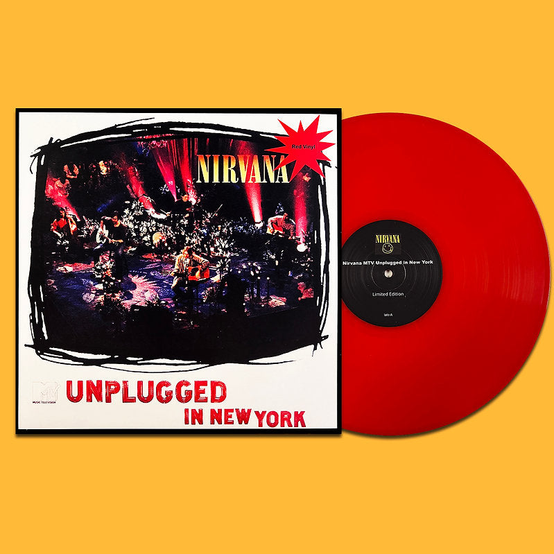 NIRVANA LP MTV Unplugged in New York (Red Coloured Vinyl)