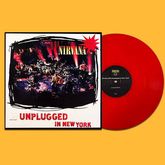 NIRVANA LP MTV Unplugged in New York (Red Coloured Vinyl)