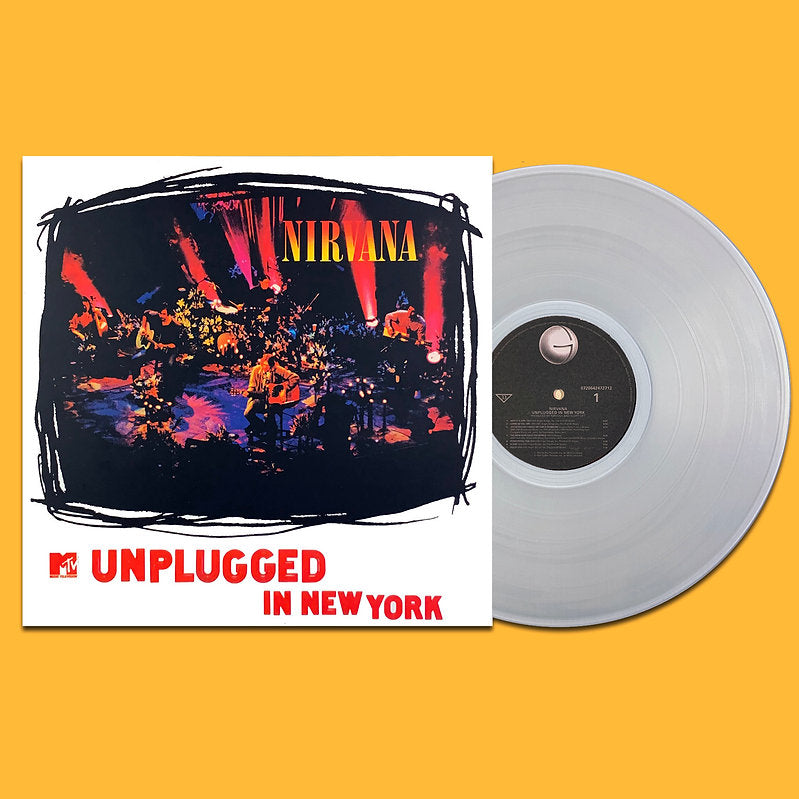 NIRVANA LP MTV Unplugged in New York (Clear Coloured Vinyl)